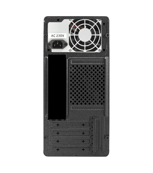 Корпус ExeGate BAA-503-AA500, Mini-Tower, чёрный, 1 x 80/90 мм, БП 500 Вт
