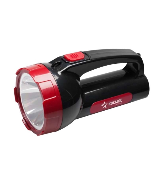 Фонарь светодиодный аккум. Космос BASIC 1х5Вт LED зарядка 220В