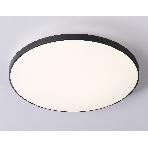 Потолочный светодиодный светильник Ambrella light FZ1226 BK черный IP44 24W 4200K D372*55 (Без ПДУ), фото3