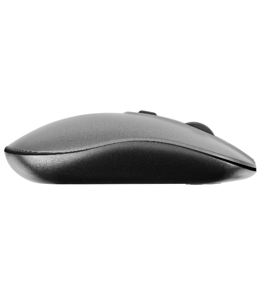 Комплект клавиатура+мышь Oklick 300M беспроводной, USB, 1600 DPI, серый/чёрный