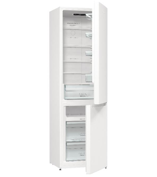 Холодильник Gorenje NRK6201PW4 белый двухкамерный 235/96л морозилка снизу, No Frost