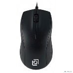 Мышь проводная Oklick 185V2 черный, 1200 dpi, USB, кнопки - 3, фото2