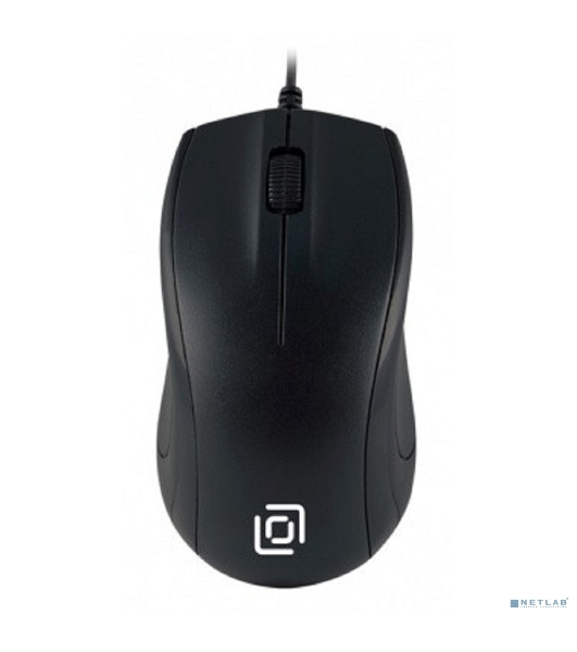 Мышь проводная Oklick 185V2 черный, 1200 dpi, USB, кнопки - 3