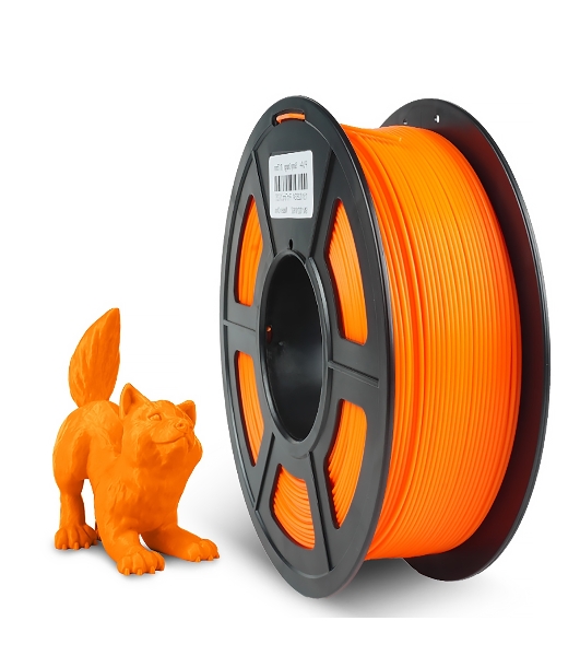 Филамент NVPrint PETG Sunny Orange для 3D печати диаметр 1.75мм длина 330 метров масса 1 кг