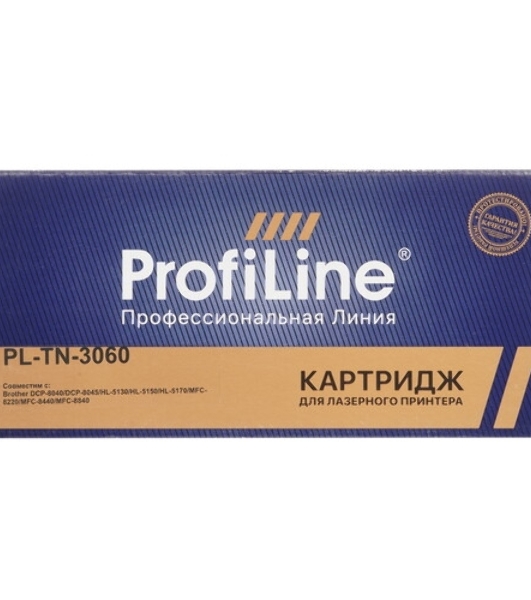 Картридж ProfiLine PL-TN-3060 для принтеров Brother HL-5130/5140/5150D/5170DN/DCP8040/8045D/8045DN/MFC-8040/8045D/8045DN/8220/8440/8840D/8840DN 6700 копий