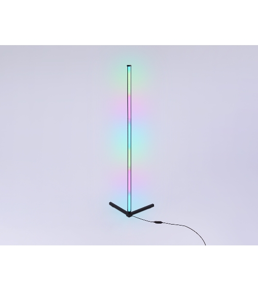 Светильник Ambrella light FL8022 BK черный LED 15W RGB D32*1250 (ПДУ РАДИО 2.4G)