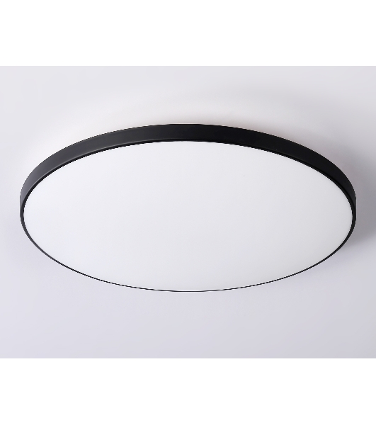 Потолочный светодиодный светильник Ambrella light FZ1226 BK черный IP44 24W 4200K D372*55 (Без ПДУ)