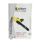 Пила цепная электрическая KOLNER KECS 35/1600 1600Вт, длина шины 14'/35 см, скорость цепи 12 м/с, фото9