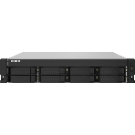 Сетевое хранилище без дисков SMB QNAP TS-832PXU-RP-4G 8-Bay 2U rackmount NAS, AL324 quad-core 1.7 GHz, 1x4Gb DDR4 RAM (max 1x16Gb), SATA 6Gb/s, 2x 10GbE SFP+ LAN, 2x 2.5 GbE LAN, 2xPSU. W/o RAIL-B02, фото5
