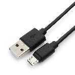 Кабель USB 2.0 Pro Гарнизон GCC-mUSB2-AMBM-0.5M, AM/microBM 5P, 0.5м, пакет, фото2