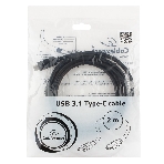 Кабель USB Cablexpert CCP-USB3.1-CMCM-2M, USB3.1 Type-C/USB3.1 Type-C, 2м, пакет, фото3