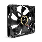 Вентилятор для корпуса ExeGate EX14025S4P-PWM черный, 140 мм, 1200 об/мин, 24 дБ, 4 pin, фото 1