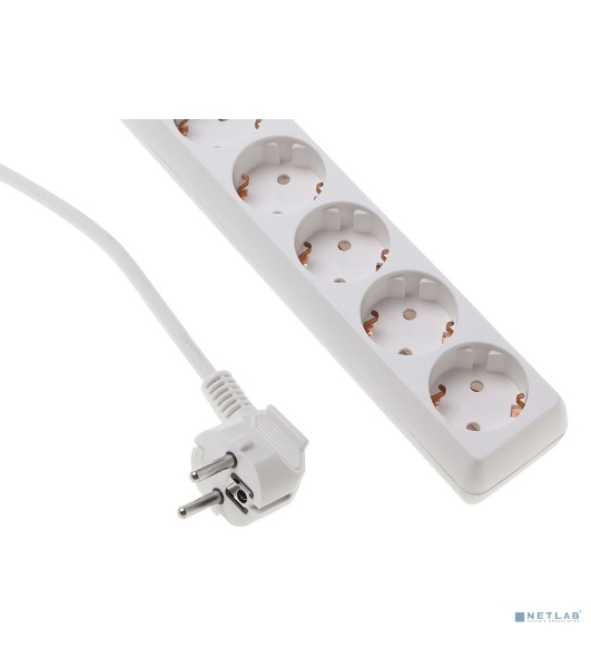 Сетевой удлинитель Buro BU-PS5.1/W 1.5 м (5 розеток) белый (пакет ПЭ)