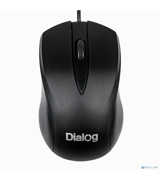Мышь проводная Dialog Comfort MOС-15U черный, 1200 dpi, USB, кнопки - 3
