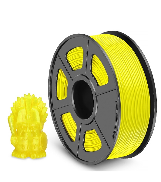 Филамент NVPrint PETG Yellow для 3D печати диаметр 1.75мм длина 330 метров масса 1 кг