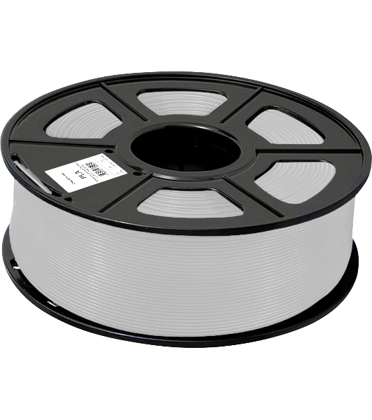 Пластик для принтера 3D Cactus CS-3D-PLA-1KG-SILVER PLA d1.75мм 1кг 1цв.