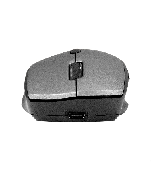 Мышь беспроводная ExeGate Professional Standard BT-070 черный, 1600 dpi, радиоканал, Bluetooth, USB, кнопки - 6