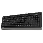 Клавиатура проводная A4Tech Fstyler FK10, USB, черный/серый, фото9