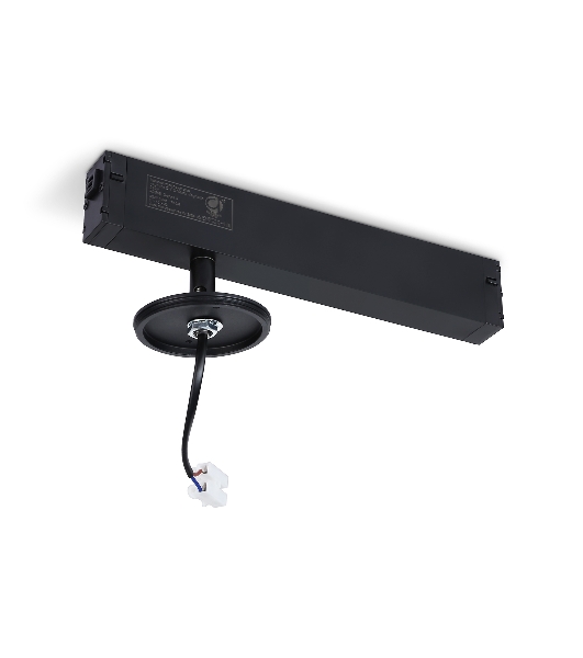 A2548 BK черный крепеж трековый для корпуса DIY D70mm 232*70*80