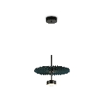 Светильник Ambrella light LH72605 BK/DB черный/синий 6W 3000K D300*260-1770, фото9