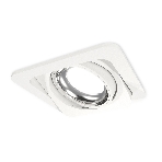 Комплект встраиваемого поворотного светильника Ambrella light XC7658002 SWH/PSL белый песок/серебро полированное MR16 GU5.3 (C7658, N7022), фото3