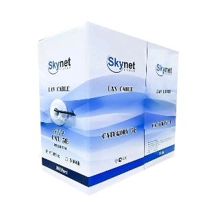Кабель SkyNet Standart FTP outdoor 4x2x0,48, медный, FLUKE TEST, кат.5e, однож., 305 м, box, черный