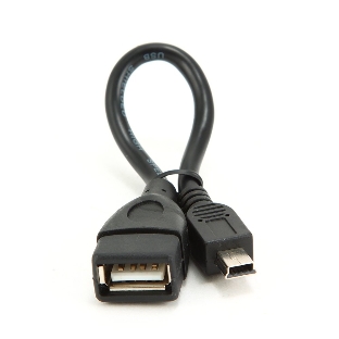 Кабель Gembird/Cablexpert AF/Mini-BM, 0.15м, пакет
