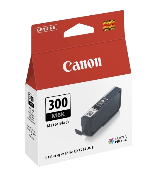 Картридж струйный Canon PFI-300 MBK EUR/OCN черный (1750 стр.) для Canon imagePROGRAF PRO-300