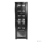 Шкаф серверный ПРОФ напольный 48U (600x1200) дверь перфор. 2 шт., черный, в сборе, фото14