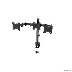 Настольное крепление Wize WDM3-26 для трех мониторов 14'-26', VESA 75x75, 100x100, черный, фото 1