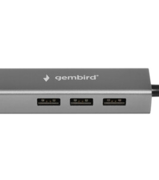 USB-концентратор Gembird UHB-C464, USB 3.0, USB 4 порта, USB