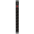 Блок розеток горизонтальный ExeGate ServerPro PDU-19H702 Al-7S-C14-SW-O, 19', 1U, Алюминий, 7 Schuko, С14, защита от перегрузки, черный, фото11