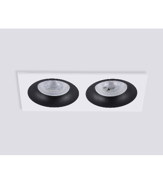 Светильник встраиваемый Ambrella light TN102732/2 WH/BK белый/черный GU5.3 175*92*23