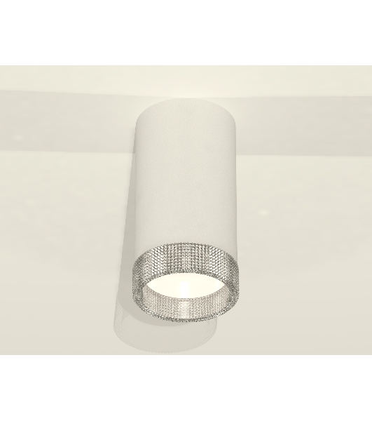 Светильник Ambrella Light XS8161010 SWH/CL белый песок/прозрачный GX53 (C8161, N8480)