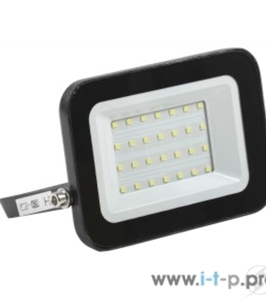 Прожектор светодиодный СДО 06-30 4000К IP65 черный IEK LPDO601-30-40-K02
