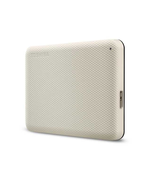 Внешний HDD 2.5' Toshiba Canvio Advance, 1TB, USB 3.2 Gen 1 Type-A, 5400 rpm, белый