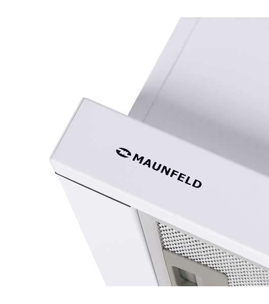 Вытяжка встраиваемая Maunfeld VS Light 50 белый, 50 см, 520 куб. м/ч, 56 дБ