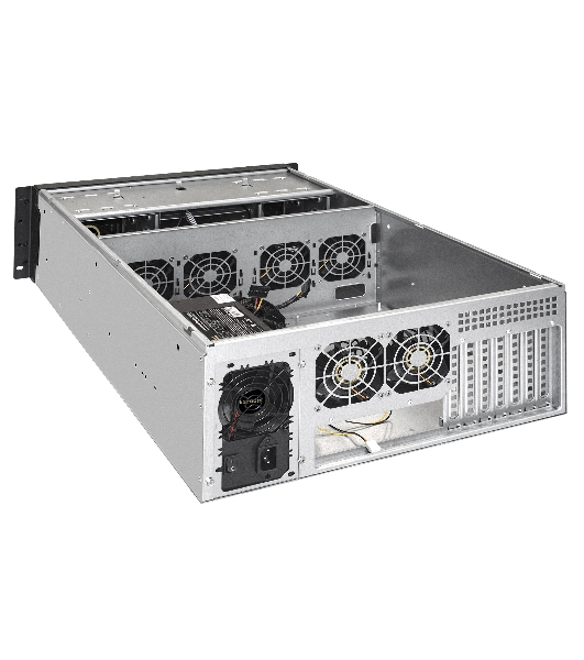 Серверный корпус ExeGate Pro 4U650-010/4U4139L RM 19', высота 4U, глубина 650, БП 1000RADS, USB