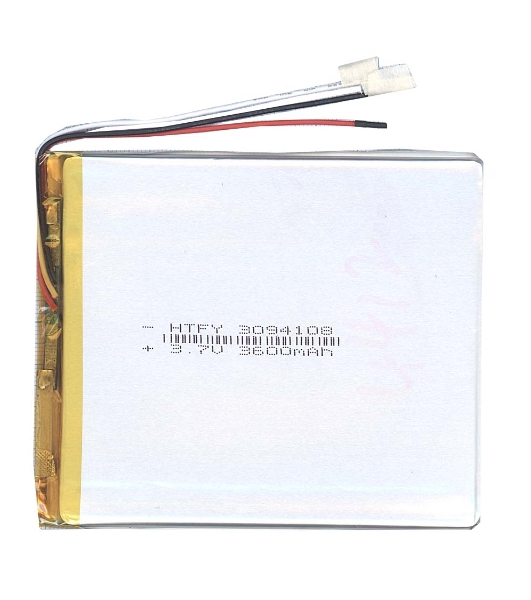 Аккумулятор Li-Pol (батарея) 3x94x108 мм 3pin 3.7V/3600mAh