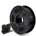 Филамент NVPrint PLA черный для 3D печати диаметр 1.75мм длина 330 метров масса 1 кг, фото 1