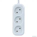 Сетевой удлинитель Perfeo без заземления 'RU POWER', PF_B4063 (5,0 м, 3 розетки, белый (Р16-012)), фото3
