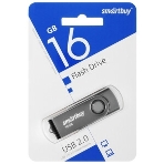 Флешка USB Smartbuy Twist Black (SB016Gb2TWK), 16Gb, USB 2.0, R/W 15/5, черный, фото5