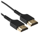 Кабель HDMI C-HM-HM-0.5M Wize,0.5 м, v.2.0, 19M/19M, позол.разъемы, экран, черный, пакет, фото3