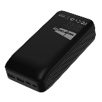Портативный аккумулятор More choice (4620202550576) PB22-30 с кабелем 2USB 2.1A - 30000mAh черный, фото7