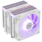 Кулер для процессора DEEPCOOL AG620 WH ARGb V2 LGA20XX/1700/1200/115X/AM5/AM4 (9шт/кор, TDP 260W, PWM, ARGb DUAL Fan 120мм, 6 тепл. трубок, белый) RET, фото13