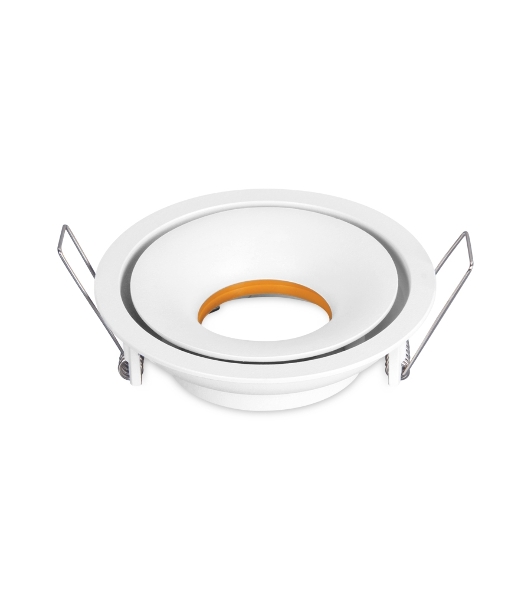 Светильник Ambrella light TN120 WH/S белый/песок GU5.3 D100*30