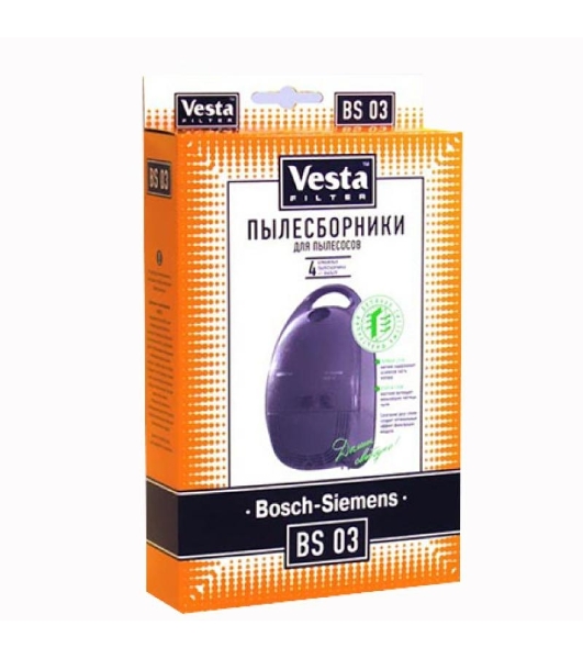 Комплект пылесборников Vesta BS 03 Bosch