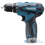 Дрель-шуруповерт Makita DF330DWE, 10,8 В, 1,3 Ач, 24 Нм, щеточный, фото9