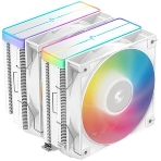Кулер для процессора DEEPCOOL AG620 WH ARGb V2 LGA20XX/1700/1200/115X/AM5/AM4 (9шт/кор, TDP 260W, PWM, ARGb DUAL Fan 120мм, 6 тепл. трубок, белый) RET, фото12