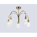 Люстра Ambrella light LH55701/5 BS/CL латунь/прозрачный E14*5 max 40W D600*440, фото9